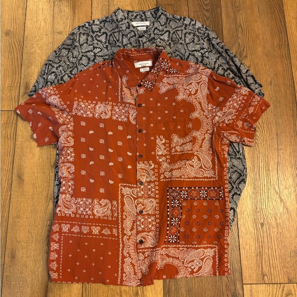 Urban Outfitters Other - Lot of Two Men's Casual Shirts from Urban Outfitters